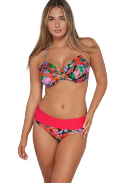 Sunsets Hummingbird Cove Capri High Waist Bottom