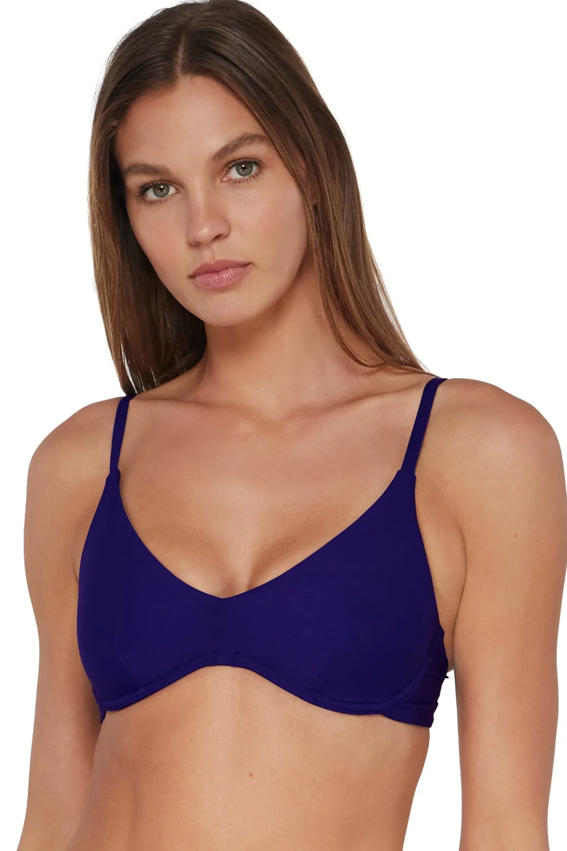 Sunsets Indigo Brooke U-Wire Top
