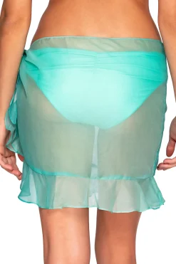 Sunsets Mint Short and Sweet Skirt