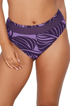 Sunsets Mystic Palms Annie High Waist Bottom