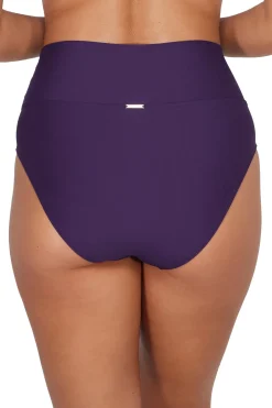 Sunsets Paradise Plum Hannah High Waist Bottom