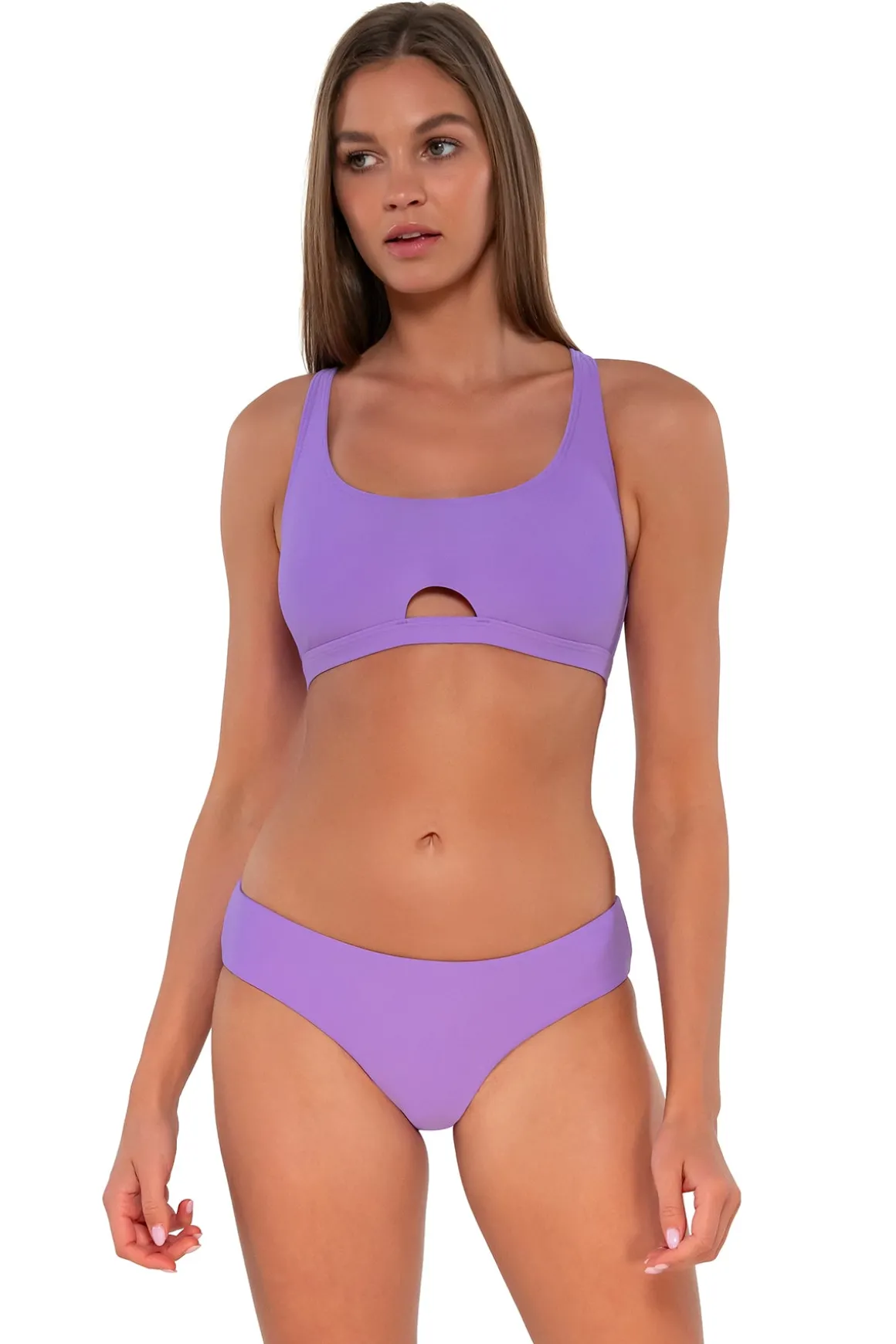 Sunsets Passion Flower Brandi Bralette Top