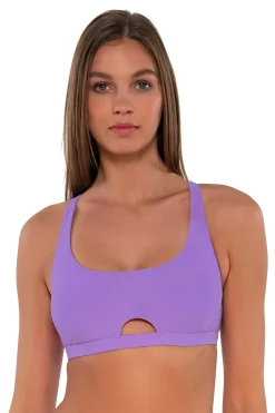 Sunsets Passion Flower Brandi Bralette Top