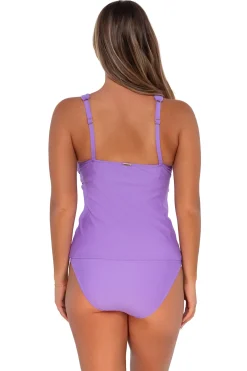 Sunsets Passion Flower Elsie Tankini Top