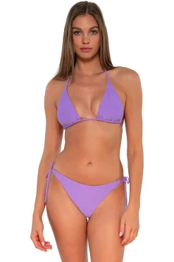 Sunsets Passion Flower Everlee Tie Side Bottom