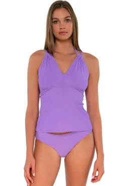 Sunsets Passion Flower Mia Tankini Top
