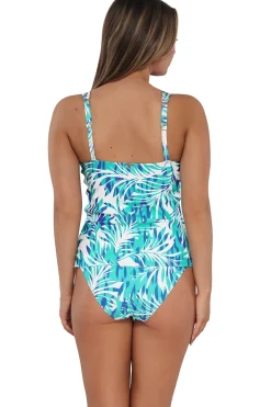 Sunsets Sea Breeze Sandbar Rib Taylor Tankini Top