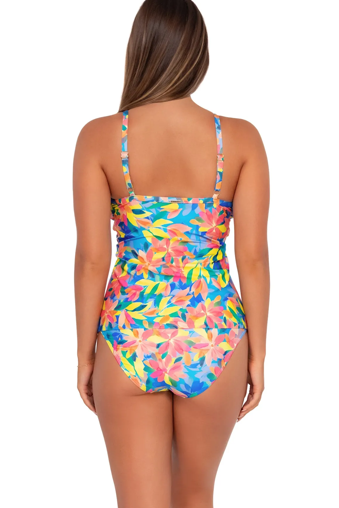Sunsets Shoreline Petals Forever Tankini Top