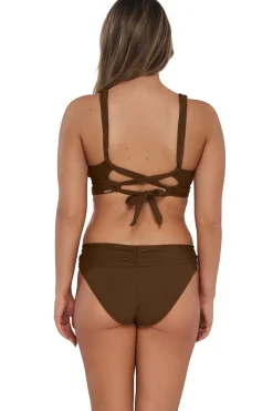 Sunsets Tiki Brown Unforgettable Bottom