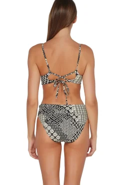 Sunsets Venice Seagrass Texture Hannah High Waist Bottom