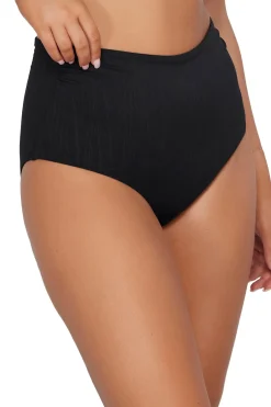 Sunsets Venice Seagrass Texture Capri High Waist Bottom
