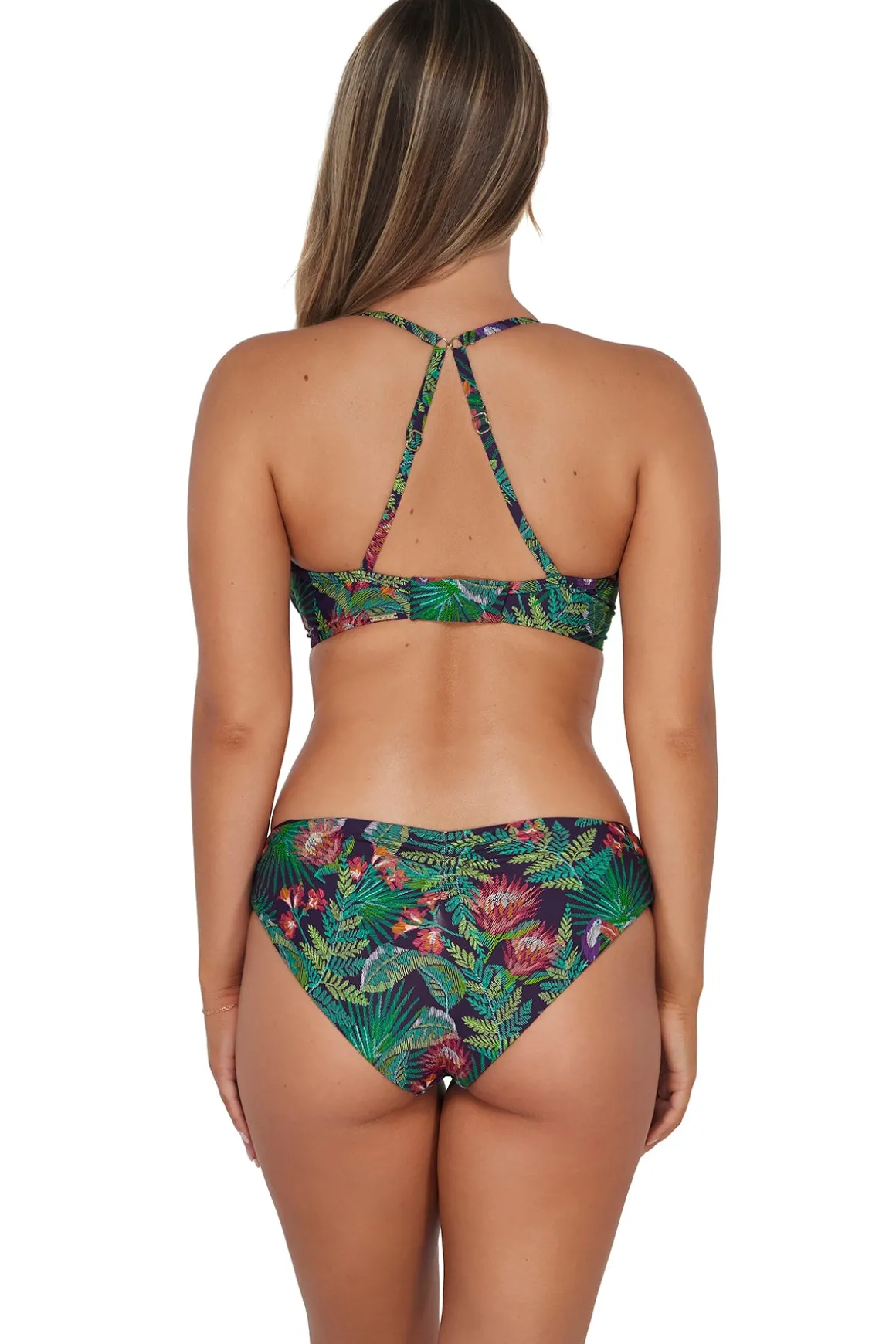 Sunsets Welcome To Rio Crossroads Underwire Top