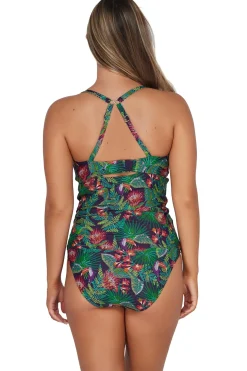 Sunsets Welcome To Rio Zuri V-Wire Tankini Top