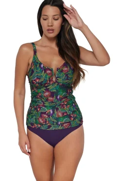 Sunsets Welcome To Rio Zuri V-Wire Tankini Top