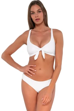 Sunsets White Lily Brandi Bralette Top