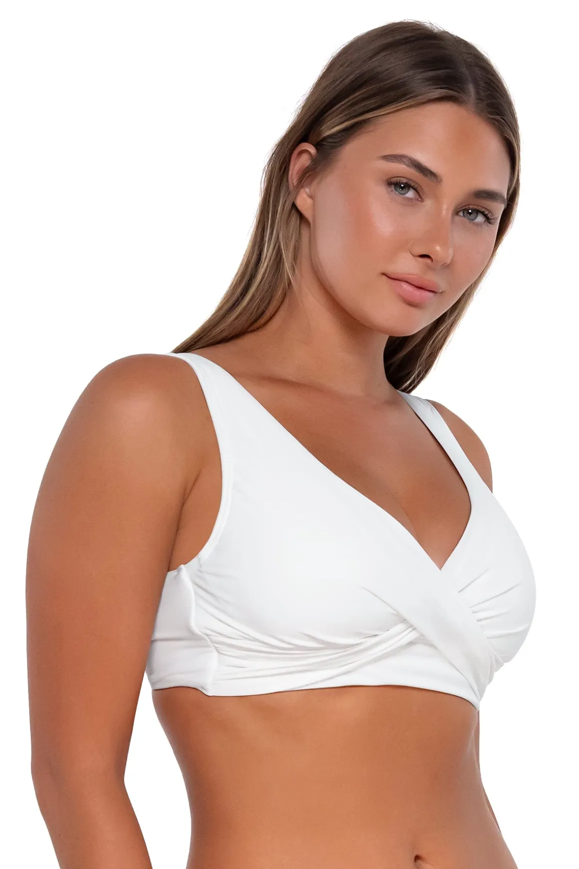 Sunsets White Lily Elsie Top