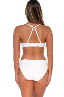 Sunsets White Lily Kauai Keyhole Top